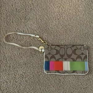 Coach wristlet